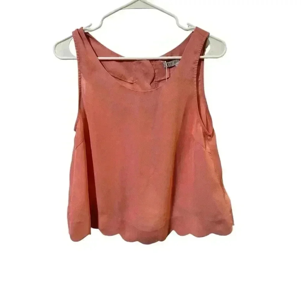 Hyfve Tank Size M‎ Pink. Coral Blouse Top